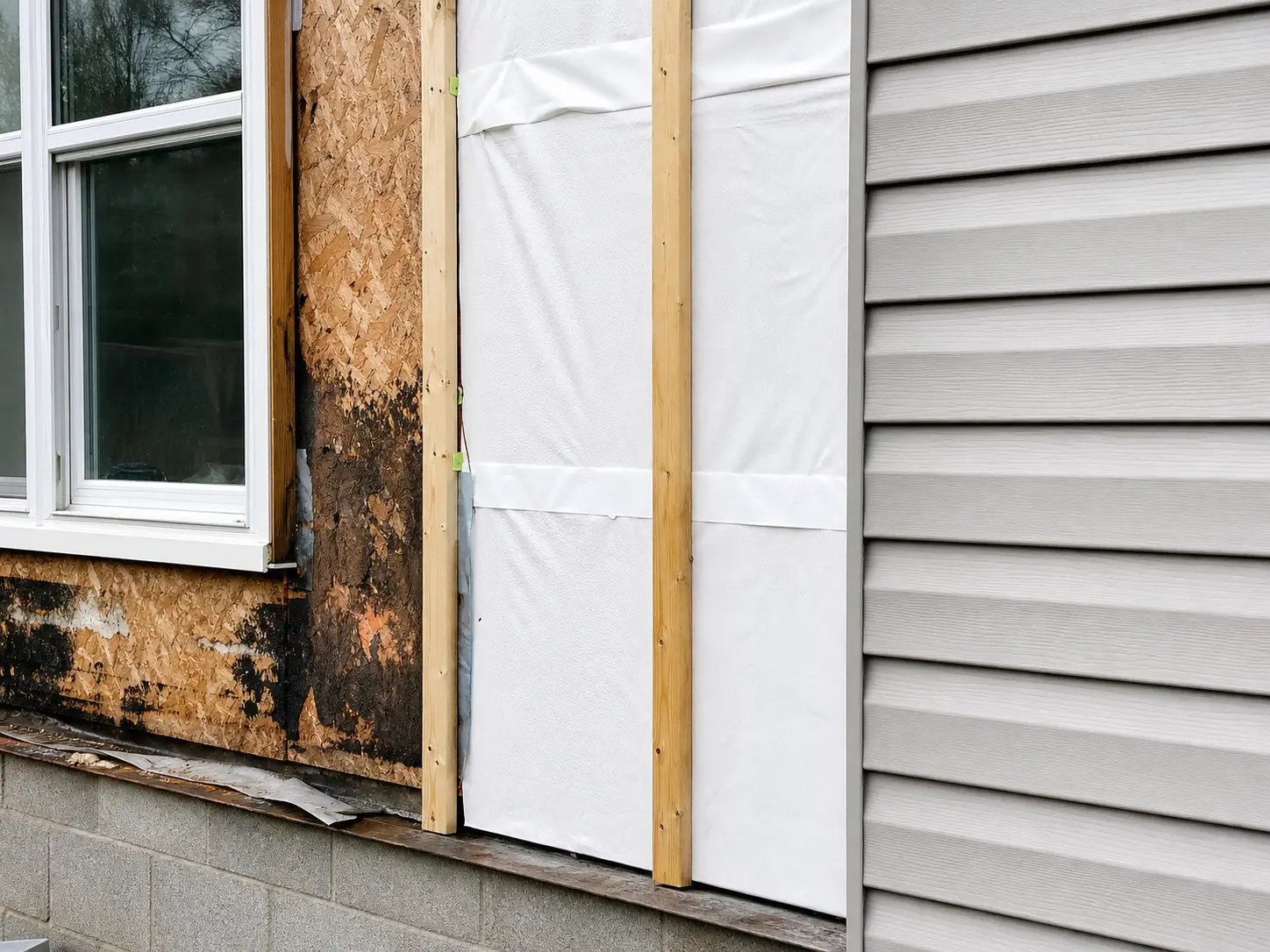 Siding — Weber Construction crew at work