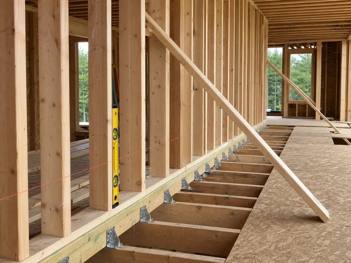 Framing — Weber Construction crew at work